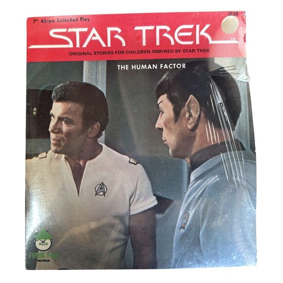 Star Trek Record Set 4 Records The Original Series Peter Pan Records 1979 - Picture 3 of 10
